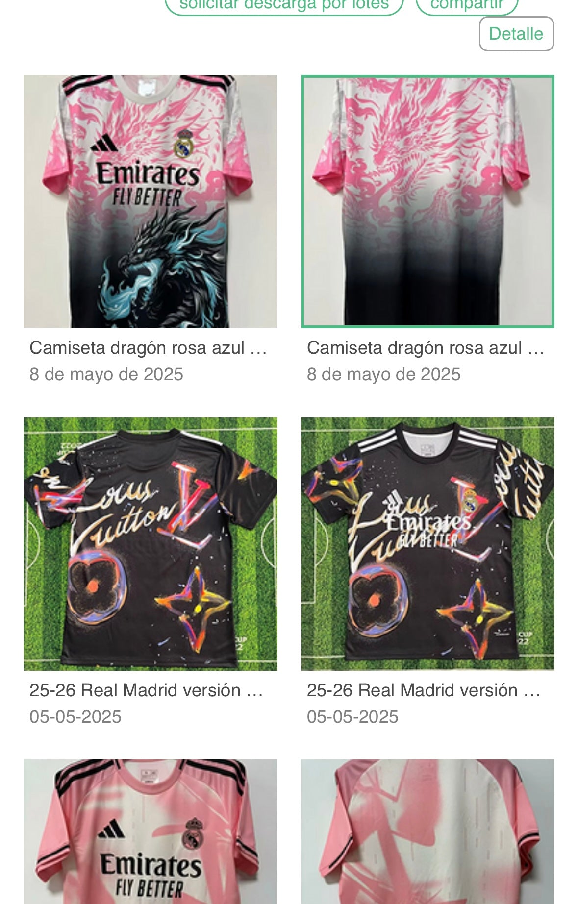 PROVEEDOR CAMISETAS FÚTBOL
